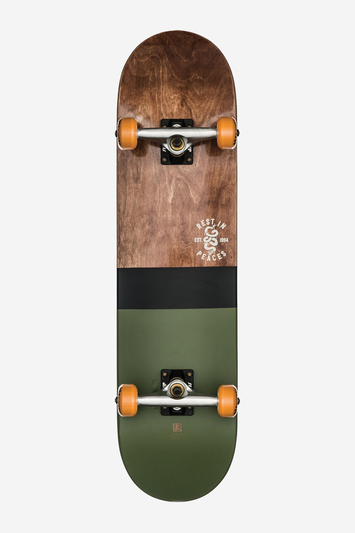 G2 Half Dip 2 - Dark Maple/Hunter Green - 8.0 Complete Skateboard