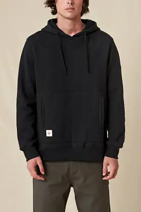 GLOBE HOODIE BURLY NOIR