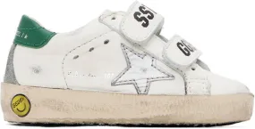 Golden Goose Baby Off-White Old School Sneakers