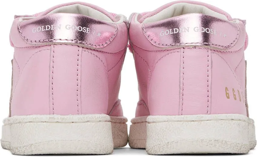 Golden Goose Baby Pink June Sneakers