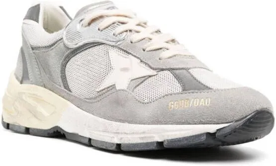 Golden Goose Dad-Star mesh-panelled low-top sneakers Grey