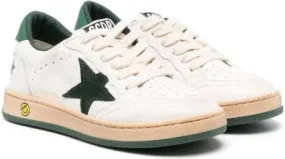 Golden Goose Kids Ball Star low-top sneakers White