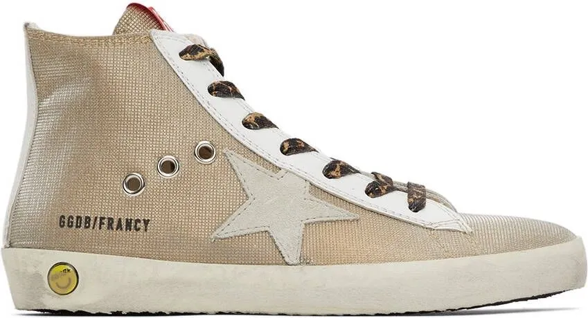 Golden Goose Kids Gold Francy Classic Sneakers