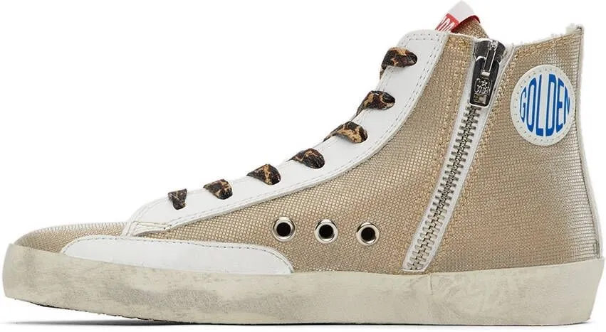 Golden Goose Kids Gold Francy Classic Sneakers