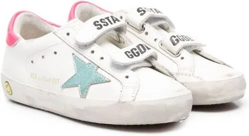 Golden Goose Kids Old School low-top sneakers White