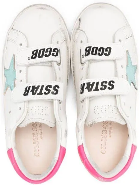 Golden Goose Kids Old School low-top sneakers White