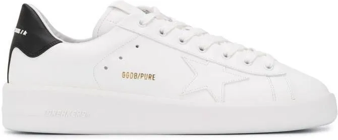 Golden Goose Purestar lace-up sneakers White