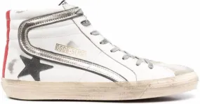 Golden Goose Slide high-top sneakers White