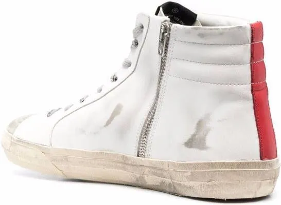 Golden Goose Slide high-top sneakers White