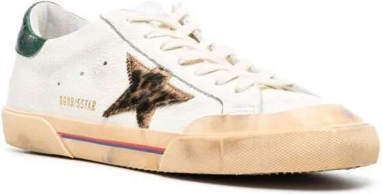 Golden Goose star-patch low-top sneakers White