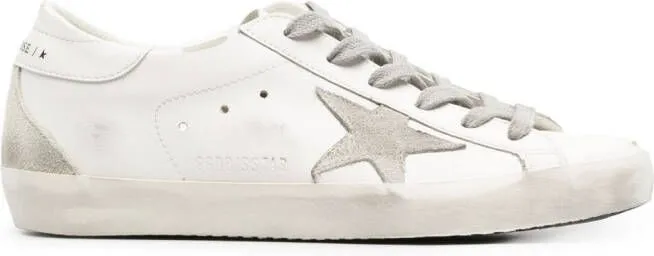 Golden Goose Super-Star low-top leather sneakers White