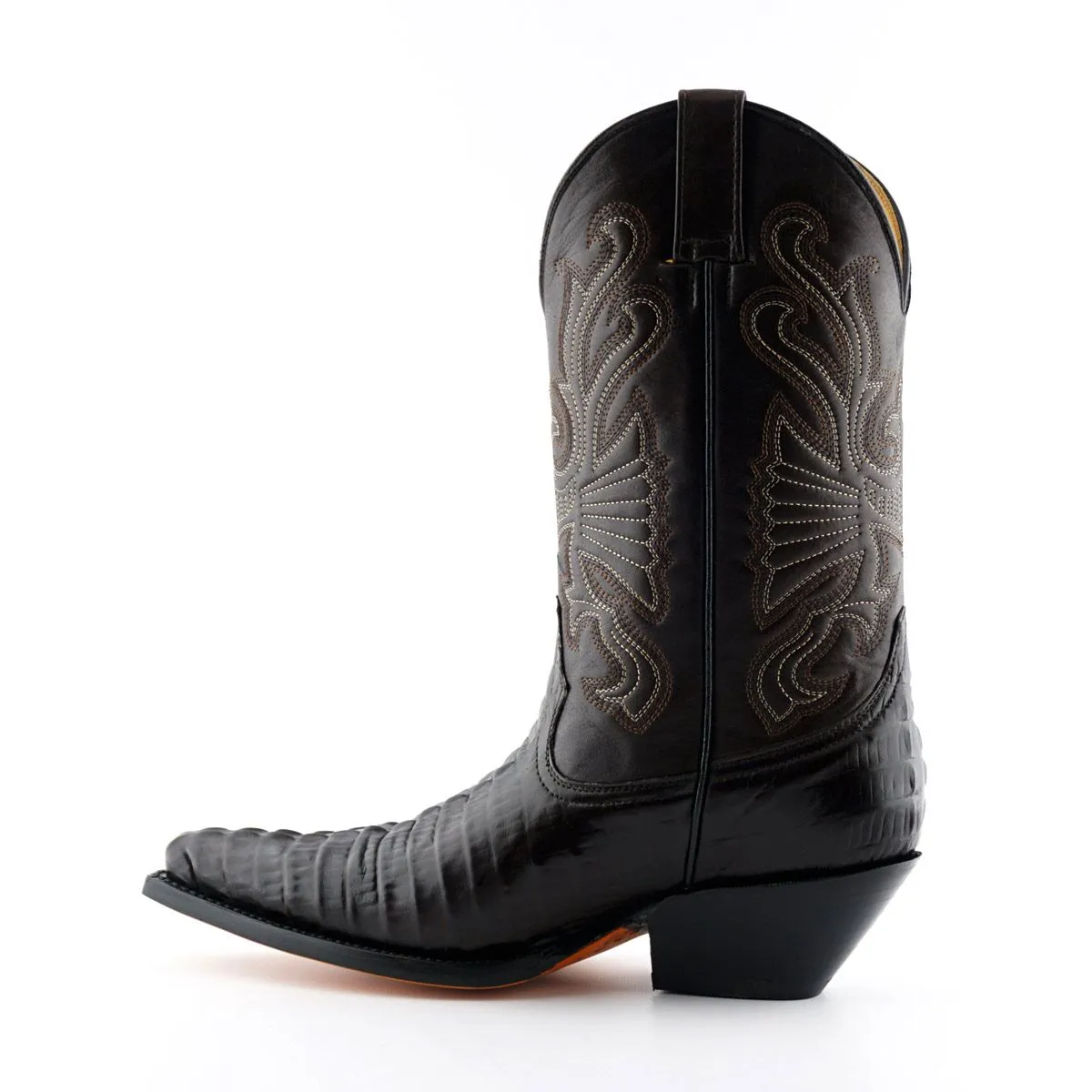 Grinders - Carolina Brown Leather Cowboy / Western Style Boots