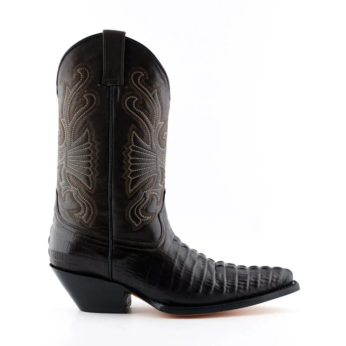 Grinders - Carolina Brown Leather Cowboy / Western Style Boots