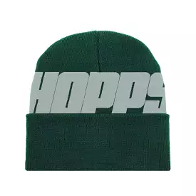 Hopps BigHopps Knitted Beanie Hunter Green/White