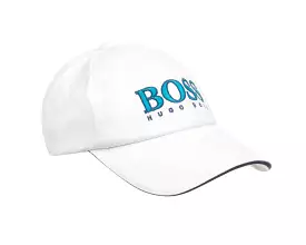 Hugo Boss Kids J21186 10B Baseball Cap White