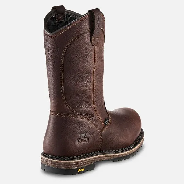 Irish Setter Edgerton 11-Inch Waterproof Leather Safety Toe Pull-On Boot