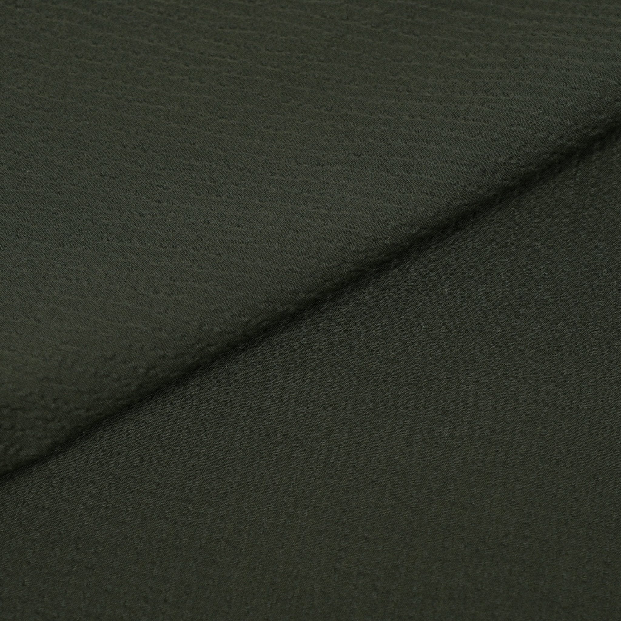 Italian Seersucker Hunter Green Custom Trousers