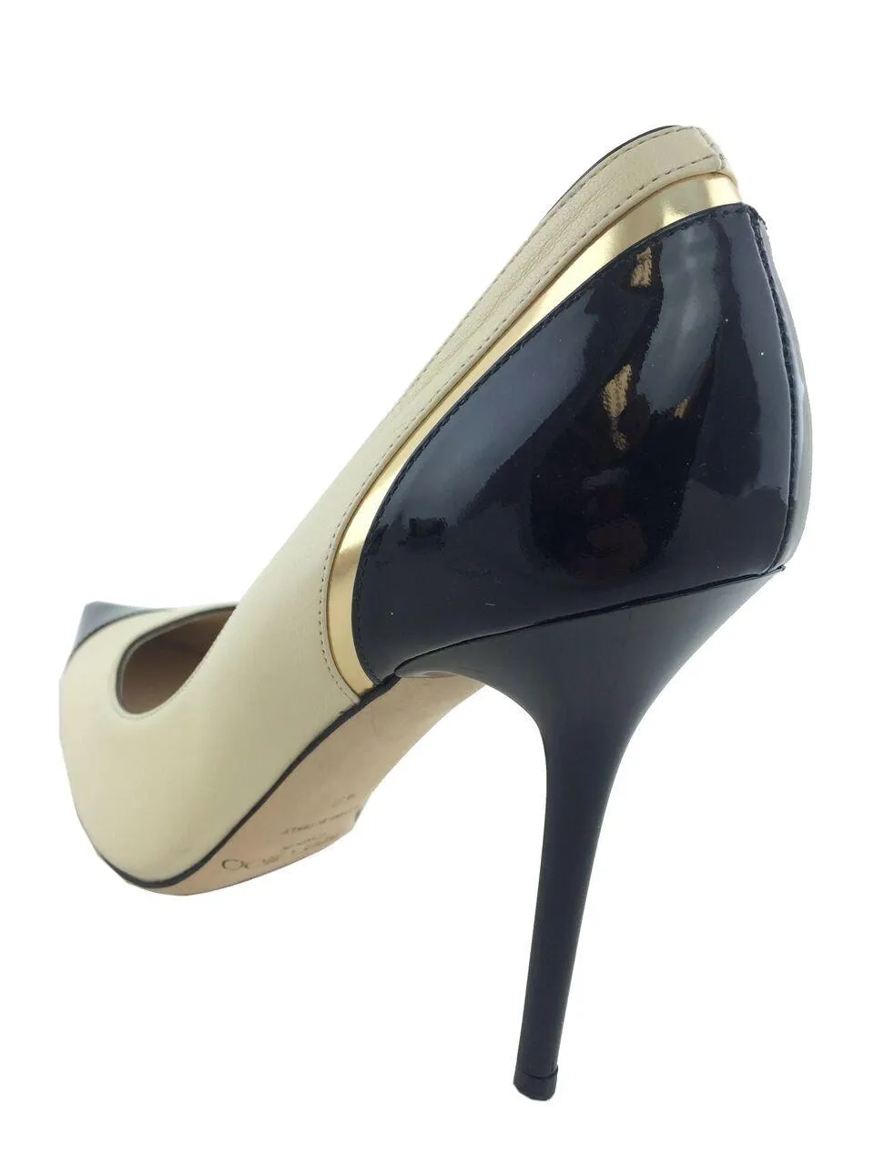 Jimmy Choo Leather Limit Tri-tone Pumps Size 10