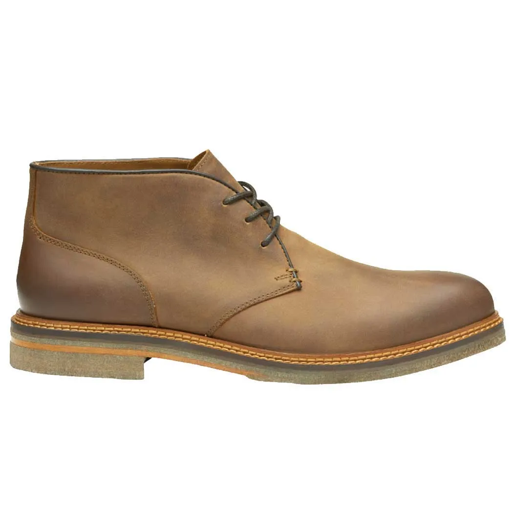 Johnston & Murphy Calder Chukka Brown Oiled (Men's)