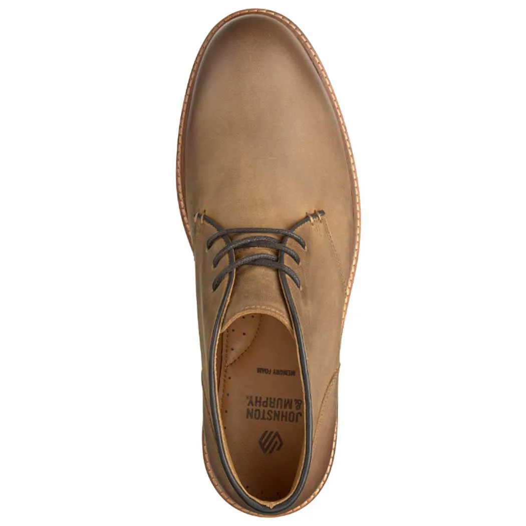 Johnston & Murphy Calder Chukka Brown Oiled (Men's)