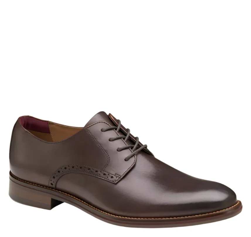 Johnston & Murphy Conard 2.0 Plain Toe Mahogany Full Grain Men's