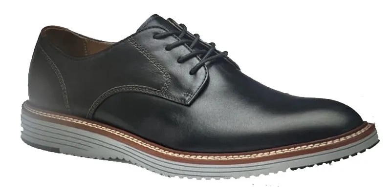 Johnston Murphy Upton Plain Toe-Black 