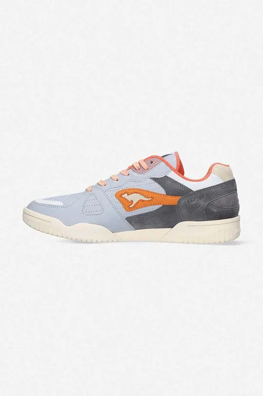 KangaROOS leather sneakers x Atelier Kamp VIC gray color