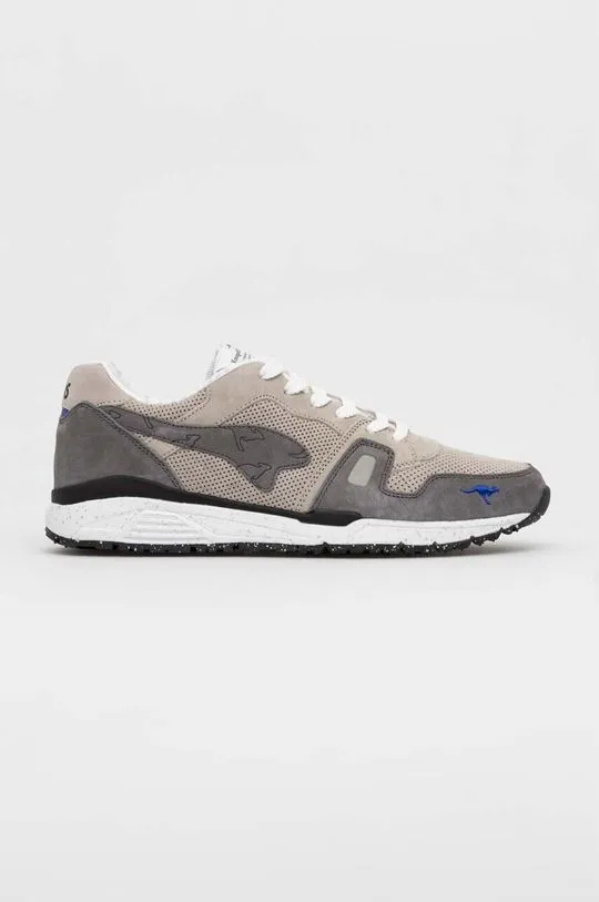 KangaROOS sneakers 47324 000 Omnirun Boxing Roos men's gray color