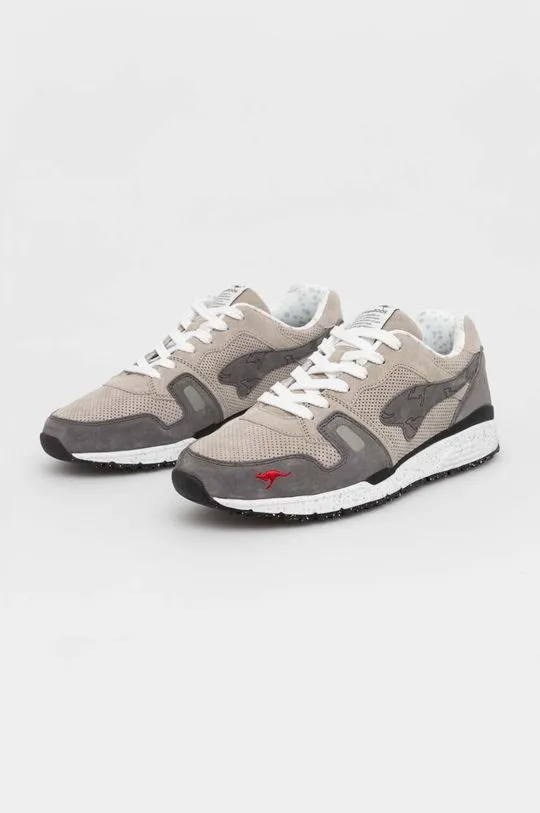 KangaROOS sneakers 47324 000 Omnirun Boxing Roos men's gray color