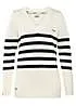 KangaROOS Stripe V-Neck Knitted Sweater