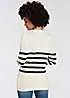 KangaROOS Stripe V-Neck Knitted Sweater