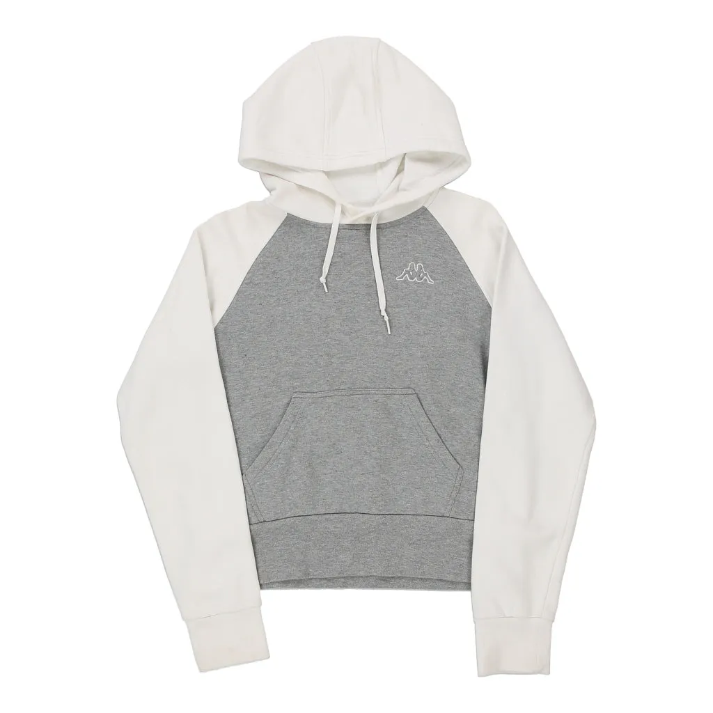 Kappa Hoodie - Medium Grey Cotton Blend