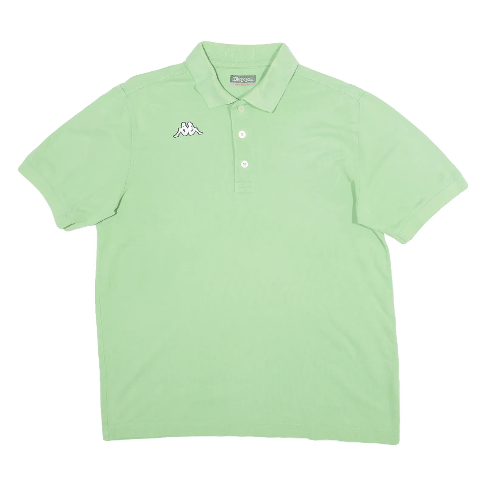 KAPPA Mens Polo Shirt Green M