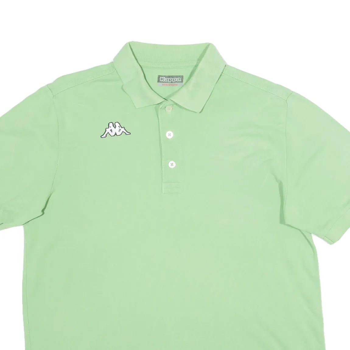 KAPPA Mens Polo Shirt Green M