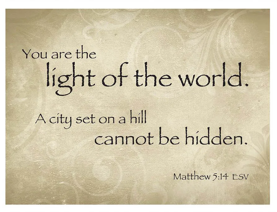 Light of the World Greeting Card