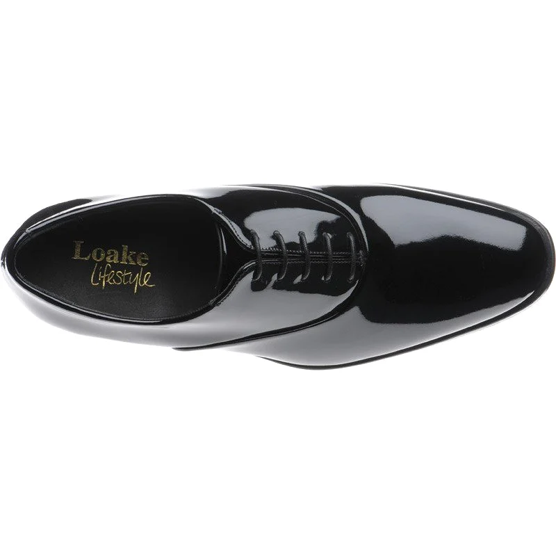 LOAKE  Patent leather dress shoe - Black