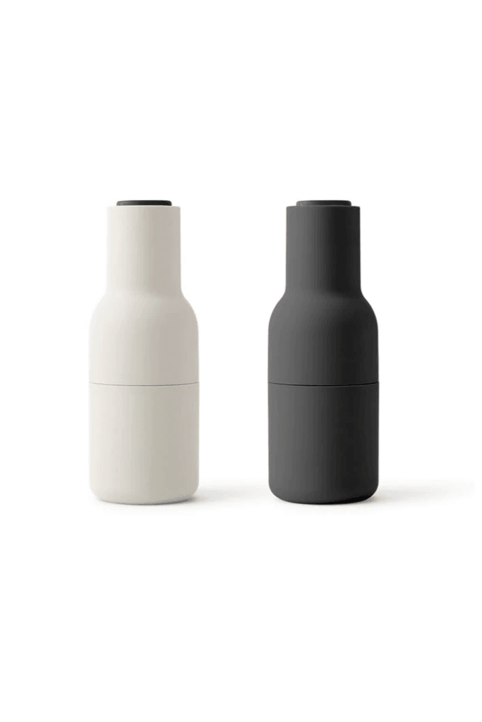 Menu - Salt & Pepper Bottle Grinders (set Of 2) - Ash/carbon & Walnut