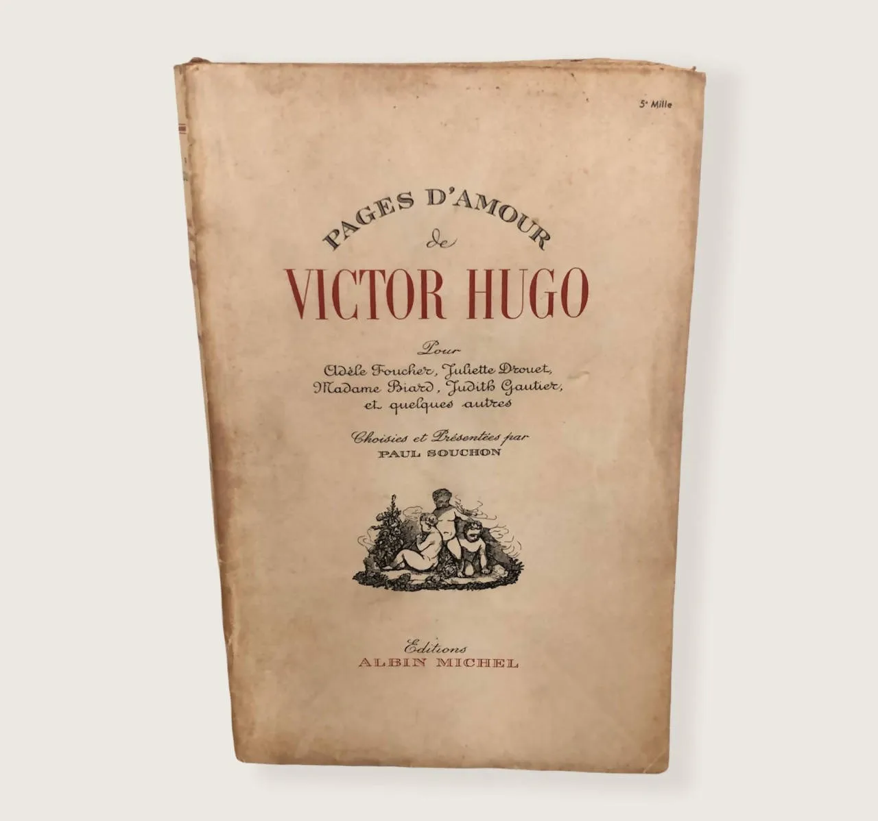 PAGES D'AMOUR DE VICTOR HUGO