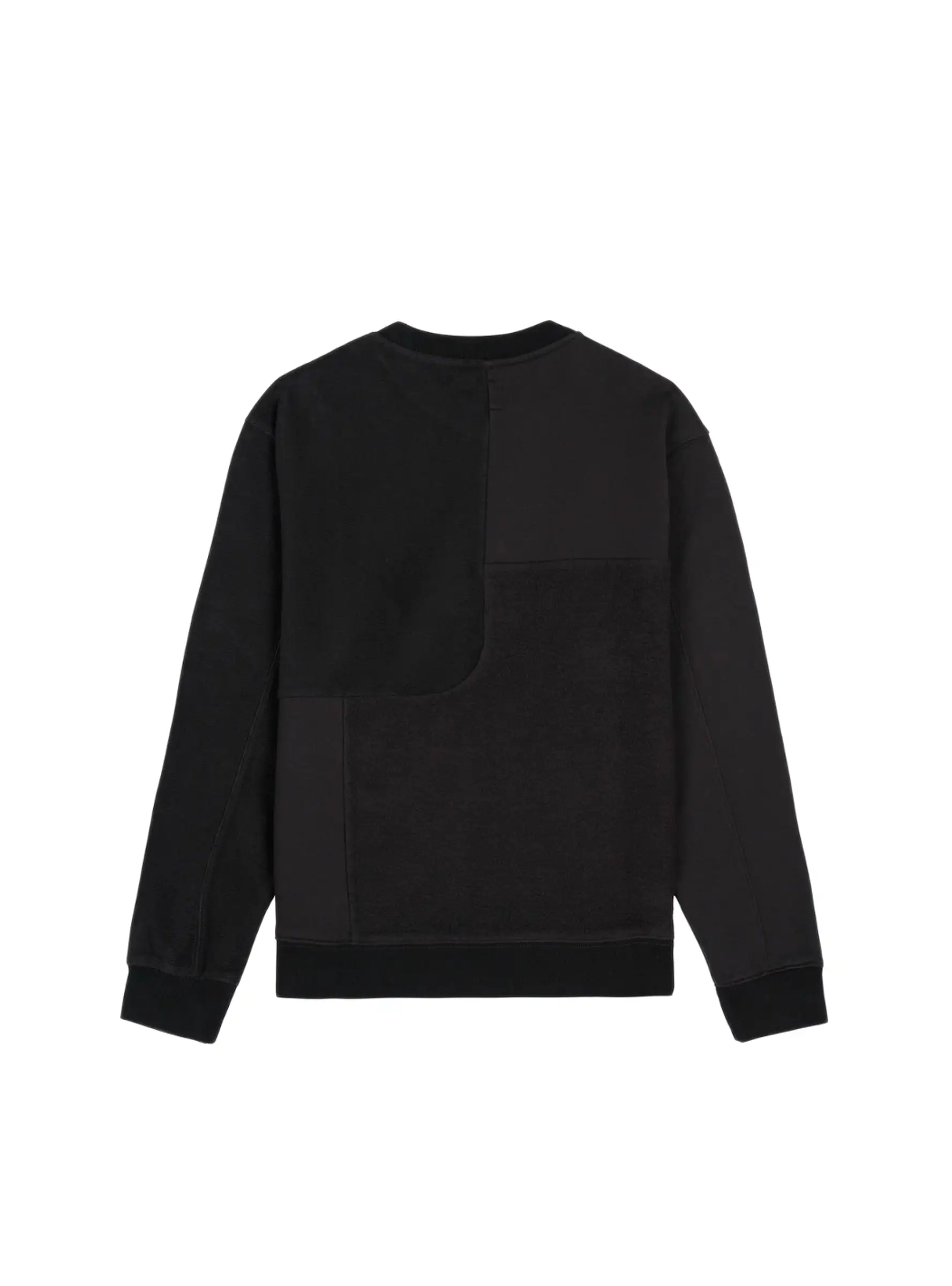 Panelled Sweatshirt Black