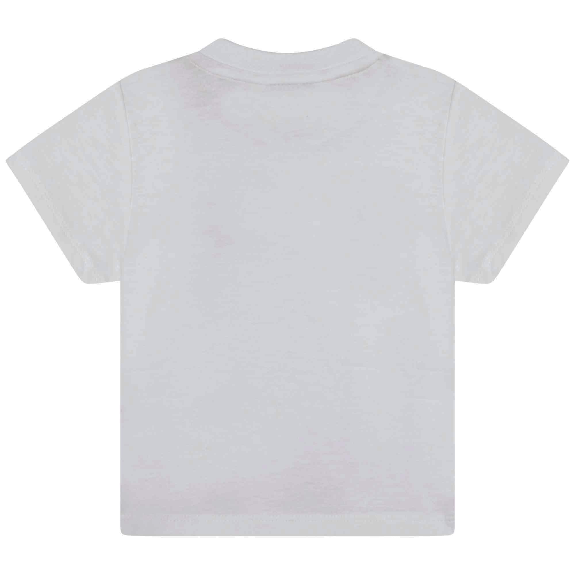 Playera nio y adolescente blanca Boss