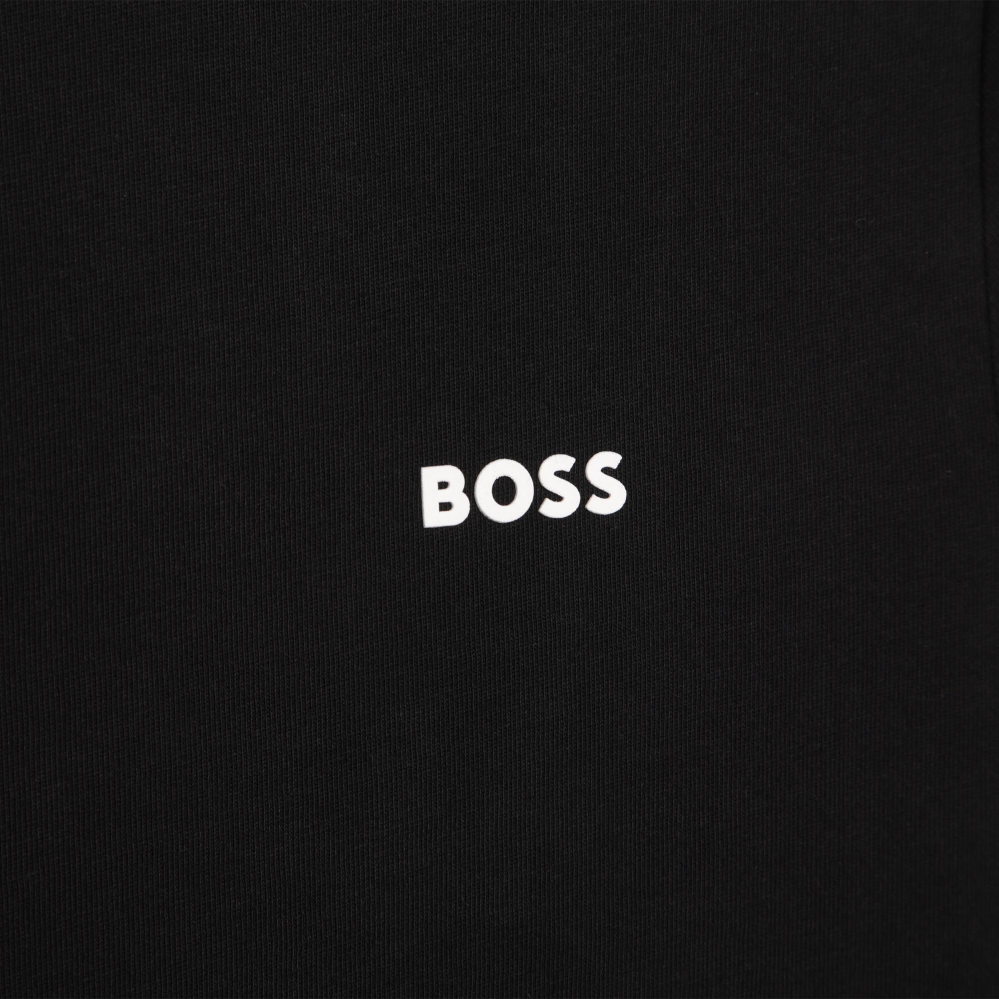 Playera para nio y adolescente negra Boss