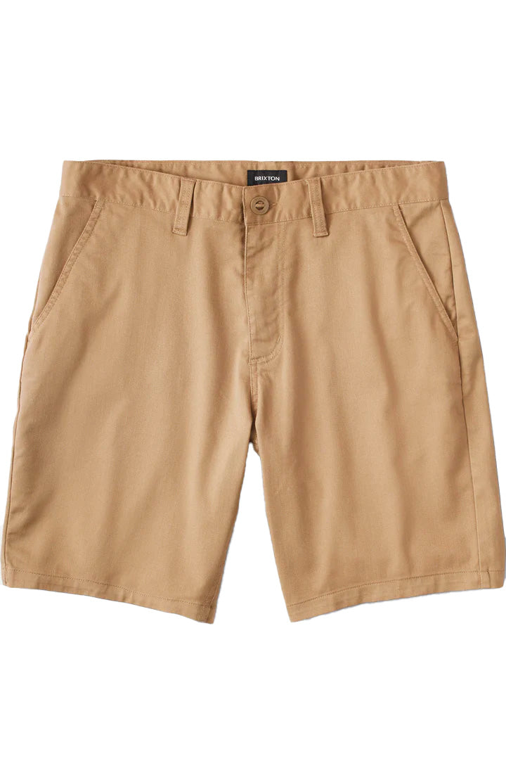 SHORT BRIXTON CHOICE CHINO KHAKI