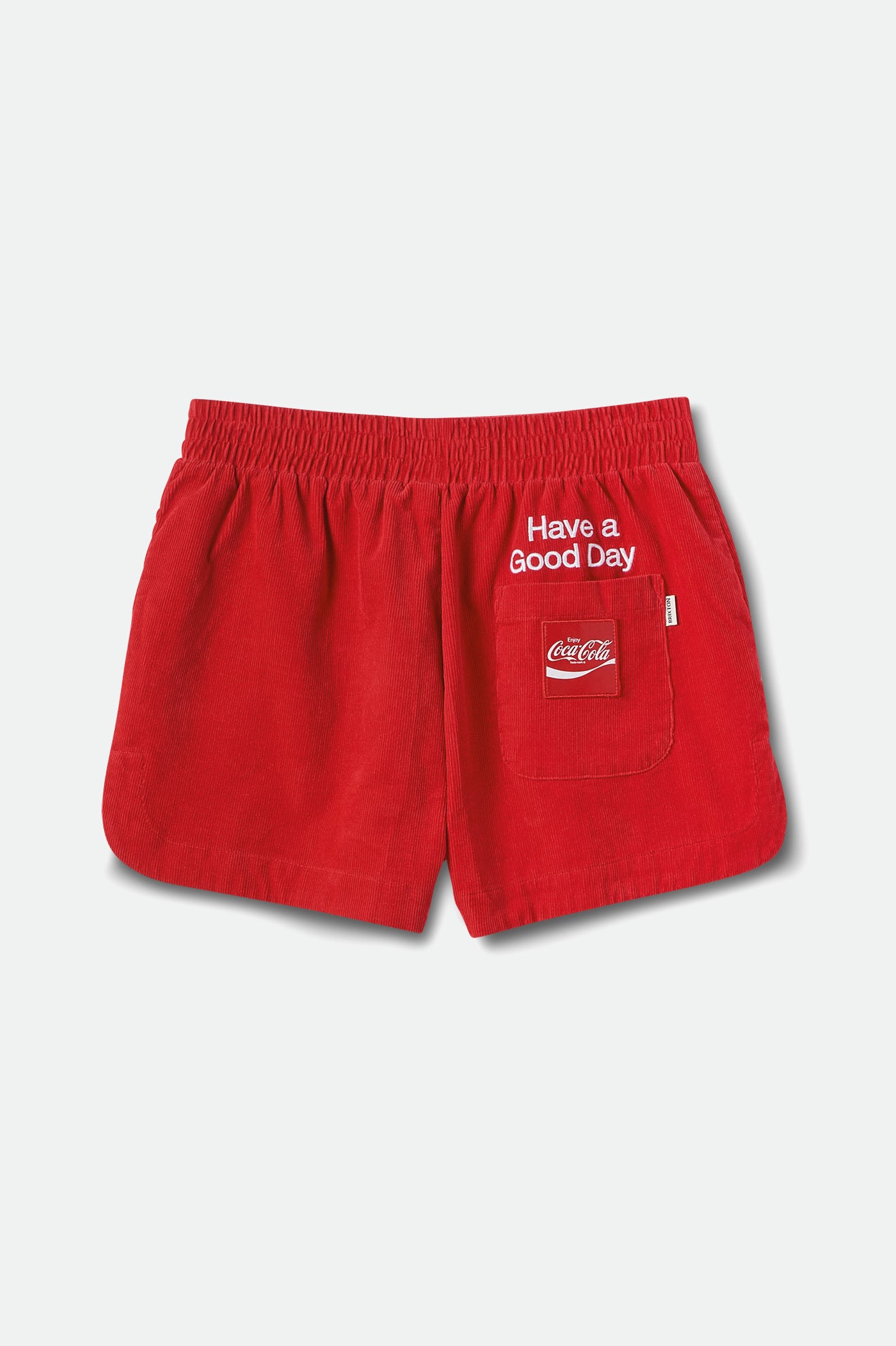 SHORT BRIXTON COCA COLA FEMME RUNNER COKE RED