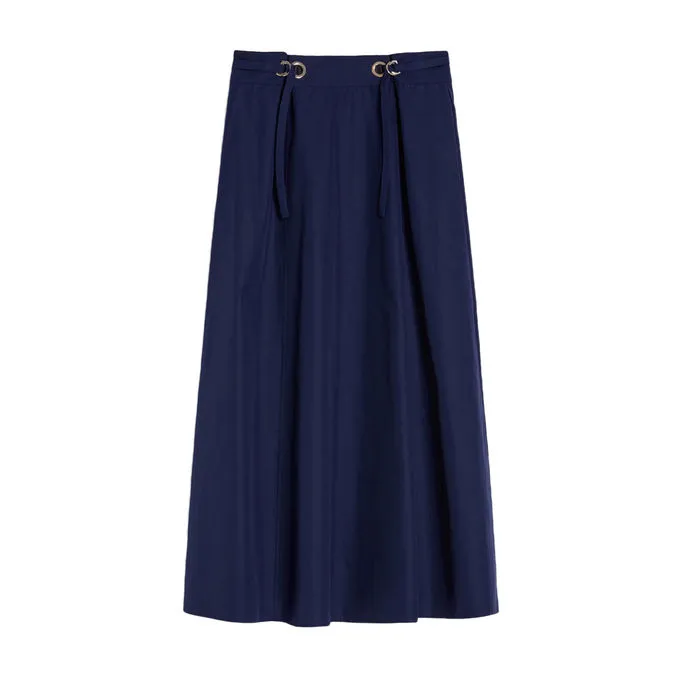 SKIRT FRATTE Woman Blue China