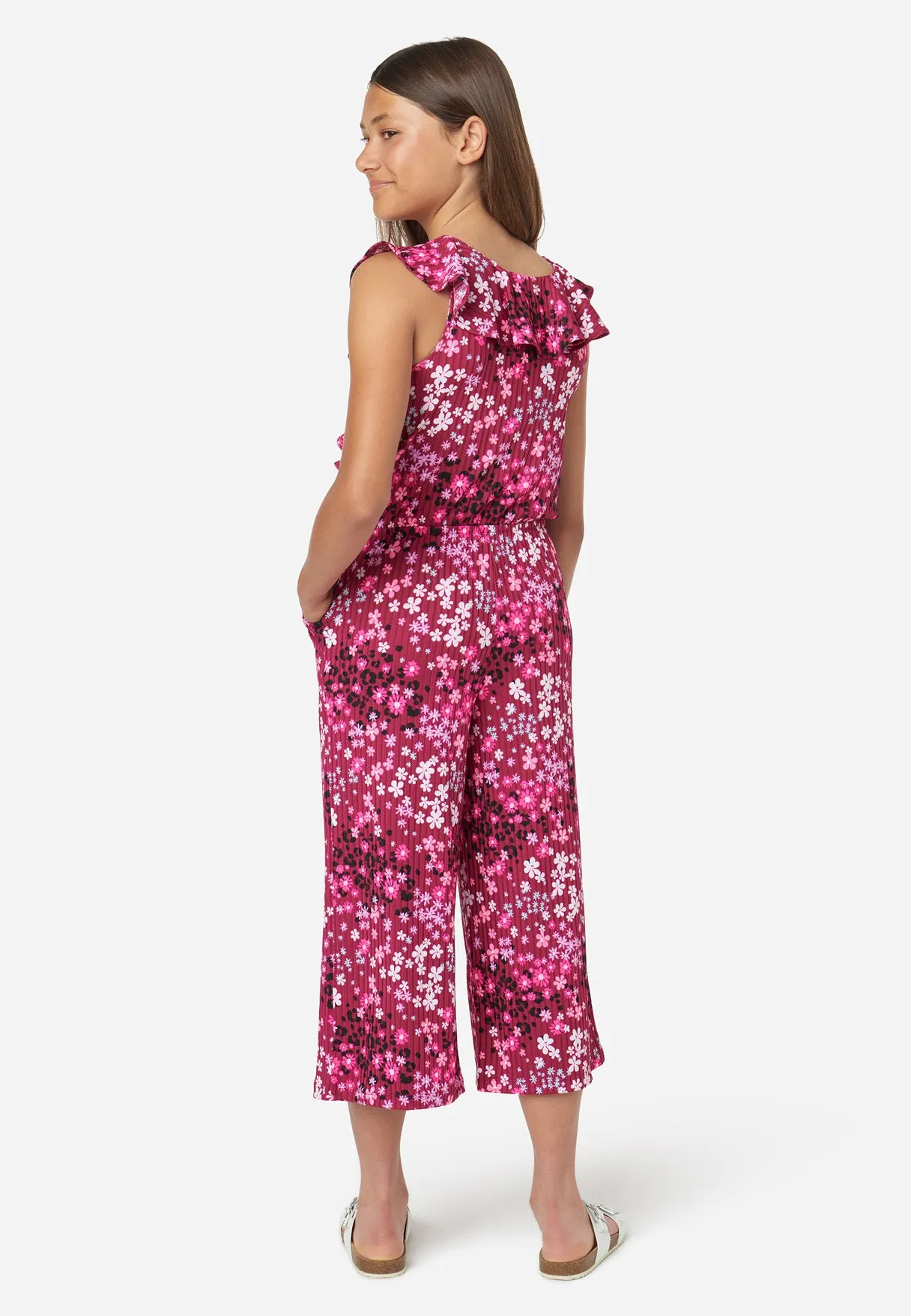 Summer Vibes Ruffle Jumpsuit