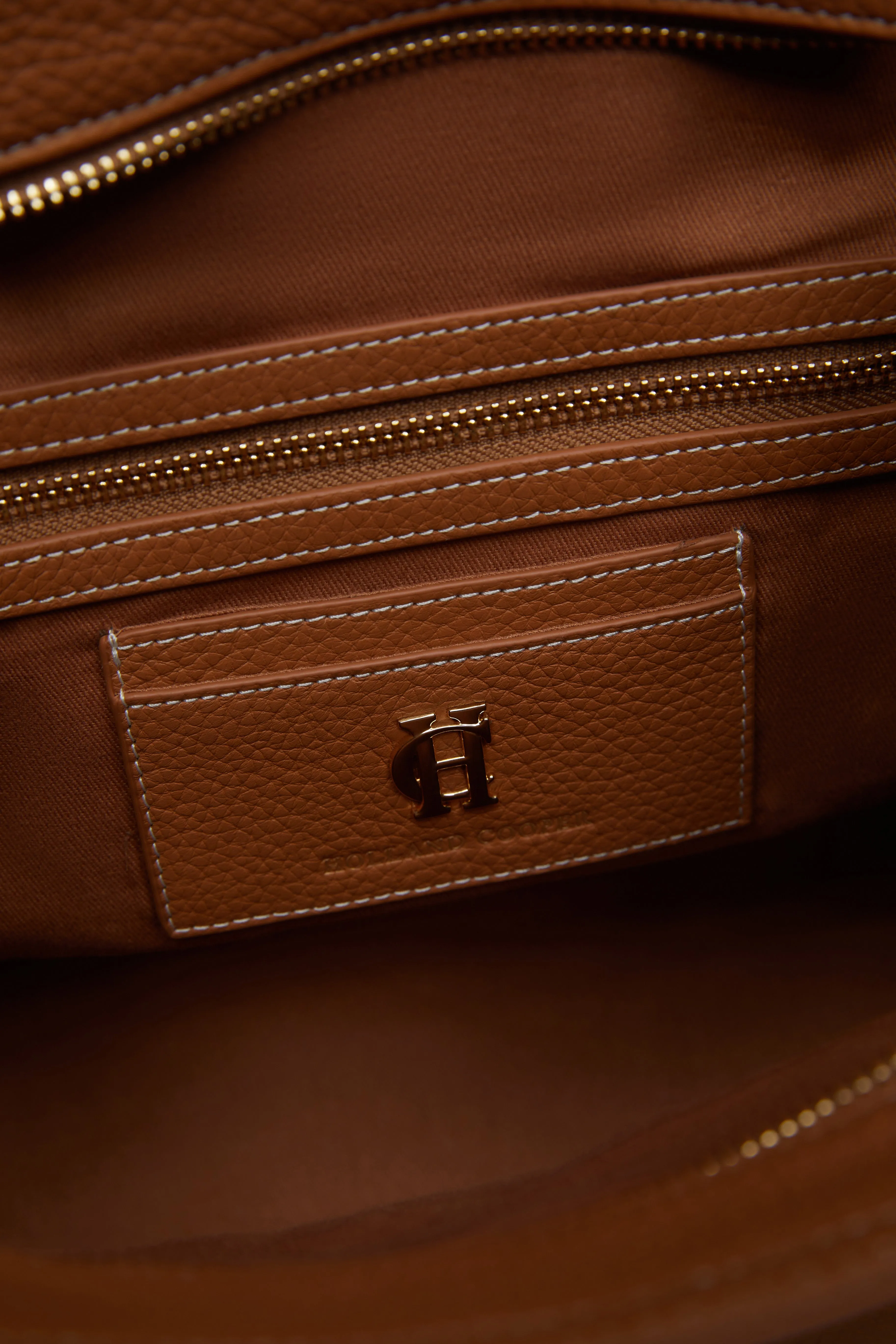 The Brompton Mini Tote (Tan Contrast)